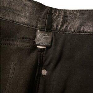 ANTONIO MELANI Black Straight Leg Pants